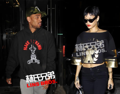 Chris Brown 已和Rihanna 为新专辑X 一起录好歌曲