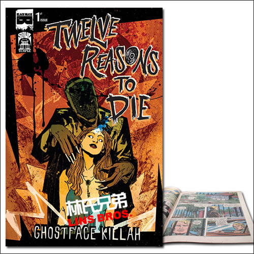 Wu Tang Clan的Ghostface Killah最新漫画书Twelve Reasons To Die封面/内页 (8张图片)