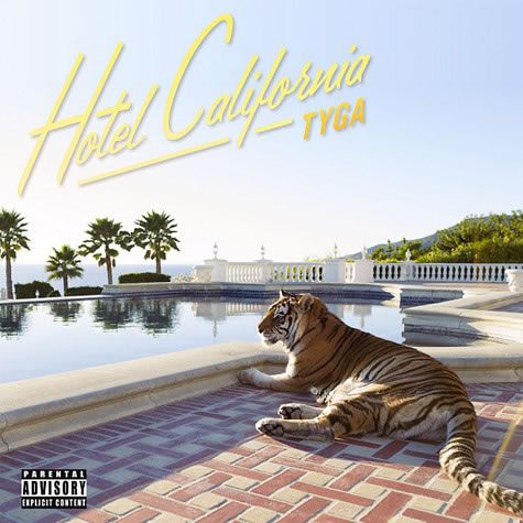 Tyga变成Tiger发布新专辑Hotel California歌曲名单...2Pac, Lil Wayne等客串 (图片)