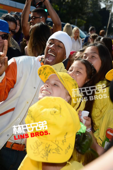 Willow & Jaden Smith, Nick Cannon出席2013 KIDS CHOICE AWARDS (8张照片)