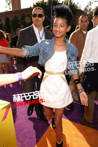 Willow & Jaden Smith, Nick Cannon出席2013 KIDS CHOICE AWARDS (8张照片)