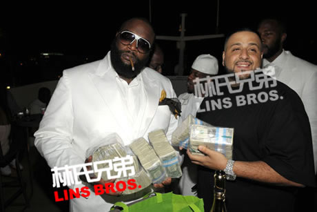 Diddy,Jay Z,Lil Wayne,50 Cent,Will Smith,Rihanna等明星在夜店里洒钱 (照片/回顾)
