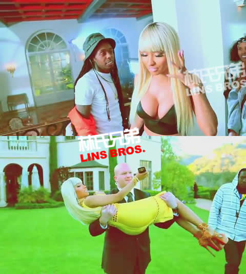 Lil Wayne重病之前与女徒弟Nicki Minaj一起拍摄单曲High School MV (视频)