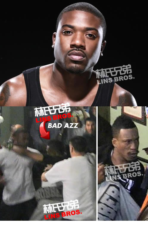 Ray J 意外和Dogg Pound的Bad Azz卷入斗殴现场 (视频)