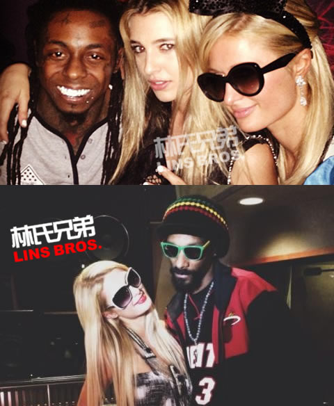 Snoop Dogg, 帕丽斯·希尔顿, Game, Usher, Fergie等祝福支持病中Lil Wayne
