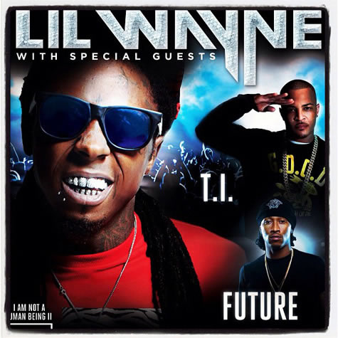 Lil Wayne宣布和T.I., Future联合40场演唱会America’s Most Wanted日程