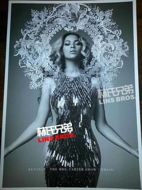 Beyoncé的Mrs. Carter Show巡回演唱会纪念册性感照片 (18张)