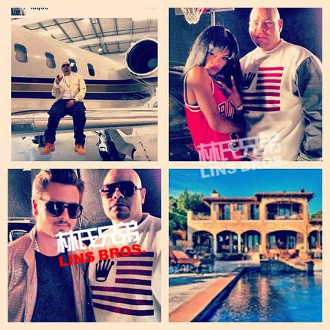 Wiz Khalifa, Fat Joe, Teyana Taylor, Trey Songz拍摄歌曲Ballin MV (14张照片)