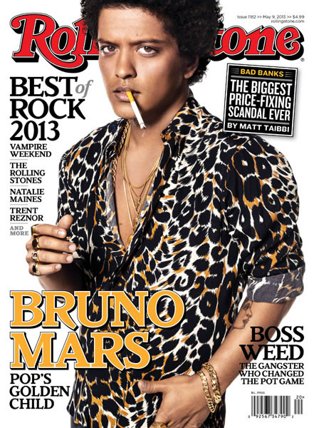 Bruno Mars 登上 Rolling Stone 杂志封面 (图片)