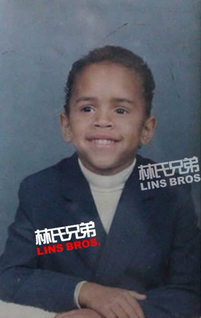 成名的Chris Brown现在是个男人..在这之前他只是个孩子 (14张照片)