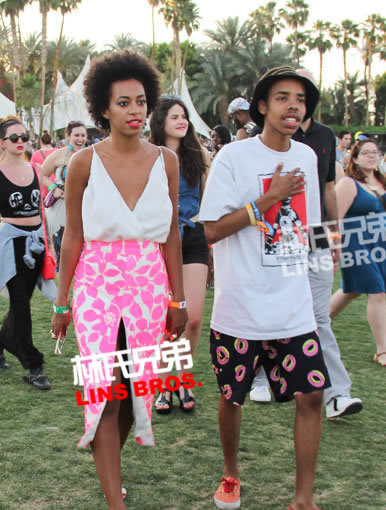 Kelly Rowland, Rita Ora, Tyler, The Creator, 2 Chainz等在Coachella 2013现场 (13张照片)