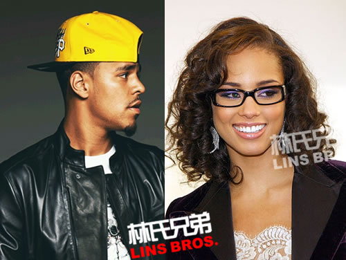 J. Cole曾超级暗恋Alicia Keys，谈到这个Cole很不好意思..(视频)
