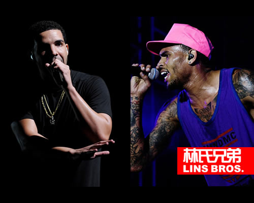 不比不知道，Drake和Chris Brown在NBA球场边，哪个有型? (4组照片)