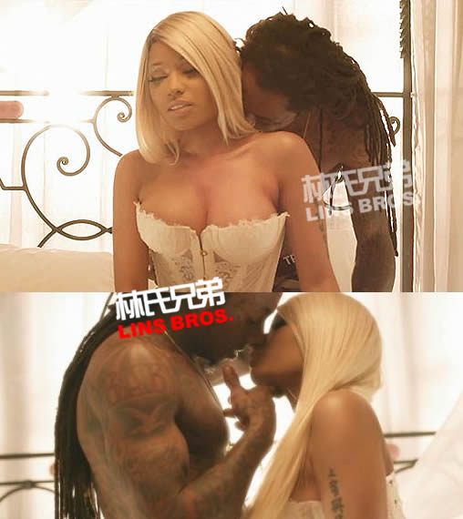 Nicki Minaj和导演谈High School MV里Nicki和Lil Wayne床戏接吻镜头  