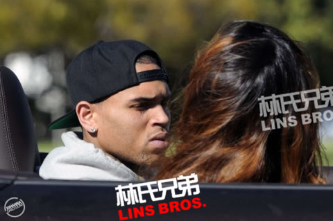 Rihanna和Chris Brown重新在一起..狗仔兴奋拼命拍照 (17张照片)