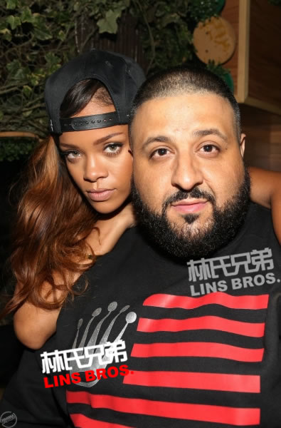 Rihanna纽约参加2013 NFL美式橄榄球选秀Party... Wale, DJ Khaled (10张照片)