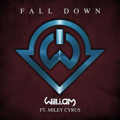 黑眼豆豆领袖will.i.am与麦莉·赛勒斯合作新专辑单曲Fall Down (音乐)