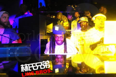 Lil Wayne在迈阿密STORY夜店Party..庆祝兄弟Meek Mill生日 (Pt.2/15张照片)