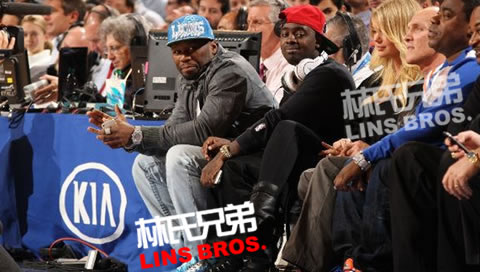 嘻哈和R&B明星喜欢现场看NBA比赛：Eminem，Jay Z等21位明星 (Pt.1/16张照片)