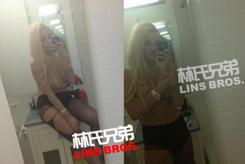 攻击完Drake的好莱坞女星Amanda浴室脱去上衣..赤裸上身照片..警察上门 (5张照片) 
