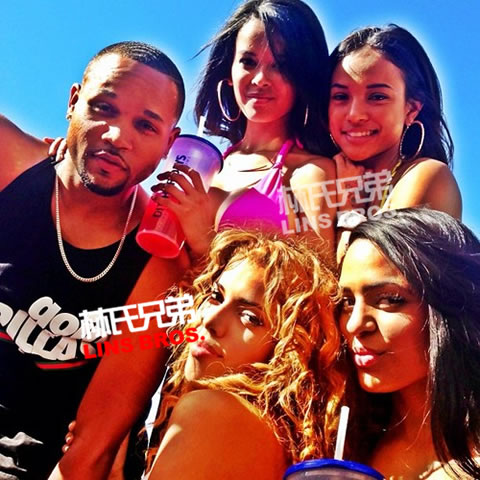 明星爱情周末：Chris Brown和Karrueche, T.I.与妻子, Wiz和Amber等 (11张照片)