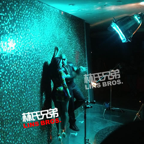 Flo Rida与Future拍摄单曲Tell Me When You Ready MV (8张照片)