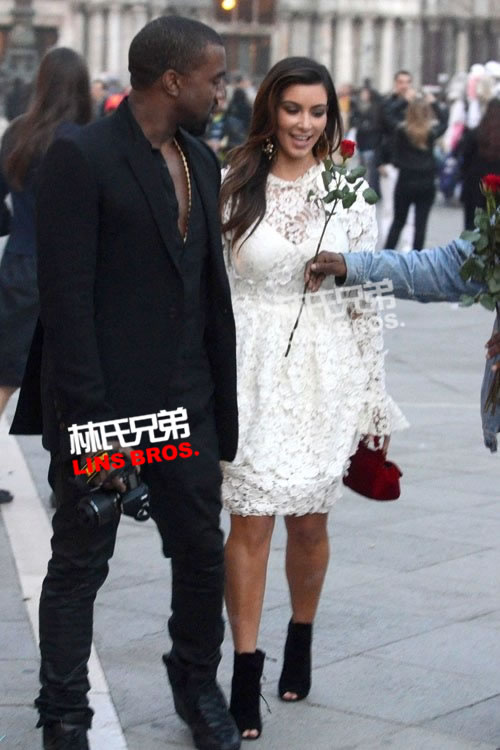 终于敲定..Kanye West和怀孕女友卡戴珊已经决定结婚..日期和地点确定