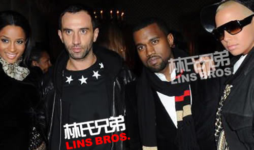 Kanye West是Gay????? 和Givenchy设计师Riccardo Tisci..卡戴珊吓坏了?!!! 