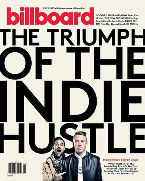 创记录机器Macklemore & Ryan Lewis登上Billboard杂志封面 (图片)
