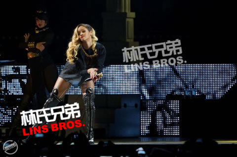 Rihanna的Diamonds世界巡回演出来到欧洲..第一站在西班牙 (26张照片)