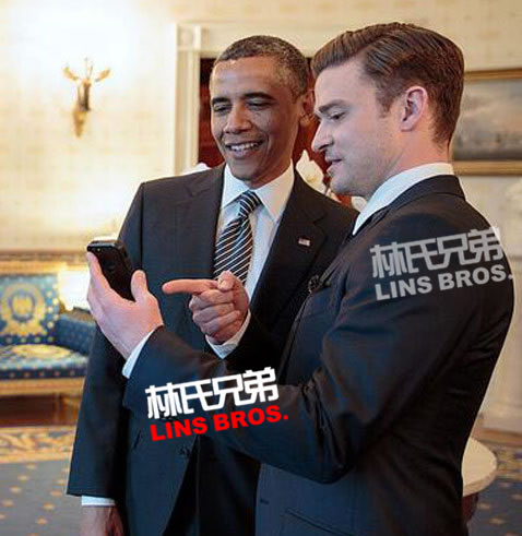 Suit & Tie Sh*t上升到顶级境界! 美国总统奥巴马遇见Justin Timberlake并分享照片 (照片)