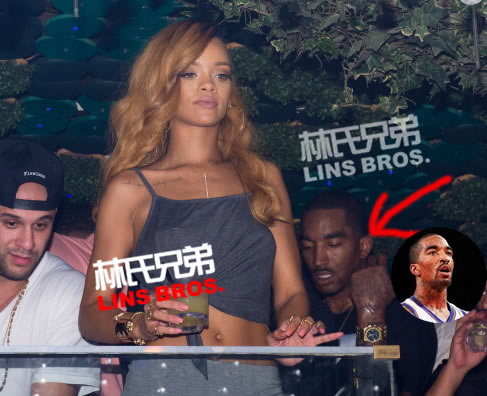 Rihanna愤怒回应NBA尼克斯愤怒球迷攻击..关于导致前绯闻男友J.R.Smith 干枯 问题