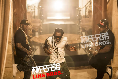 Lil Wayne, 帕丽斯希尔顿, 设计师Kimora Lee加入Birdman歌曲Tapout MV拍摄 (13张照片) 