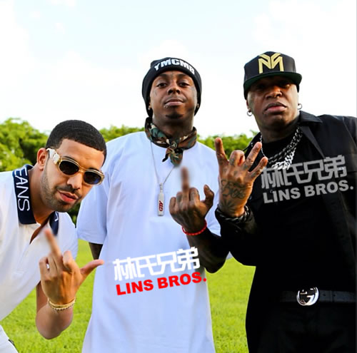 新的帮派形成! Lil Wayne, Drake和Birdman形成新的Big Tymers组合 (5张照片)