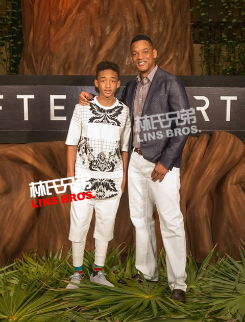Will Smith和儿子Jaden登上New York杂志封面..加上内页照片.. 父子俩很亲 (7张照片)