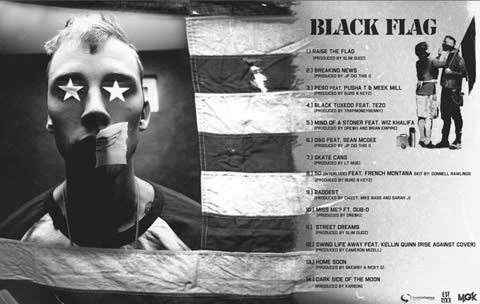 Machine Gun Kelly宣布Black Flag为专辑..发布歌曲名单 (图片)