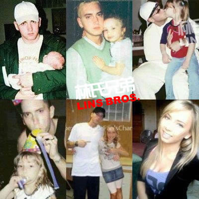 Eminem和已经长大的17岁漂亮女儿Hailie.. 这里有她从小到大19张照片 (照片)