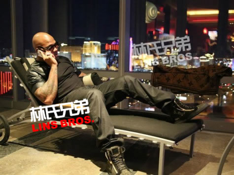 Flo Rida和Future在拉斯维加斯拍摄单曲Tell Me When You Ready MV (Pt.2/5张照片)