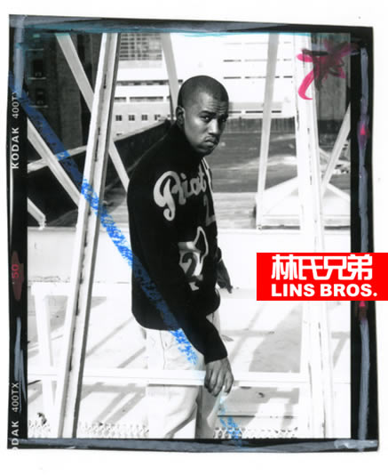 这是Kanye West 职业生涯第一次登上杂志封面，未发行照片 (7张照片)