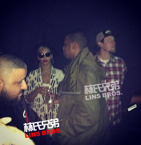 Jay Z, Beyonce参加Kanye West新专辑Yeezus试听会，用胶带封杀一切Logo (9张照片)