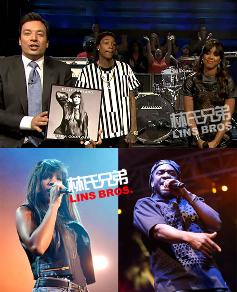 Kelly Rowland 发布和Pusha T新歌Street Life  和Wiz Khalifa表演新歌Gone (音乐/视频)