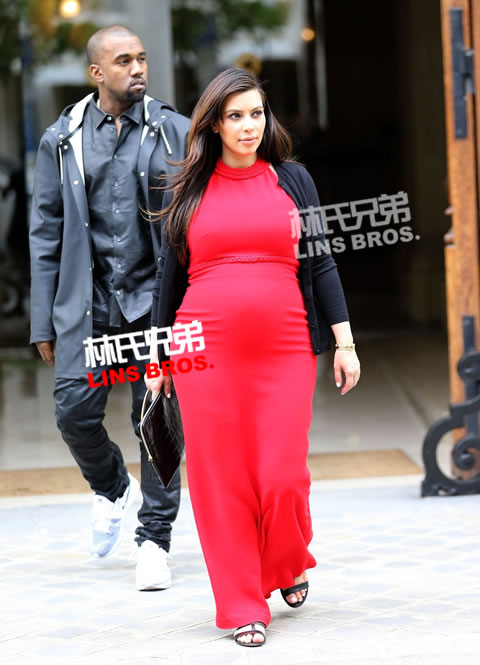 快出生了! 怀孕的卡戴珊和男友Kanye West举办迎接孩子出生豪华Party (23张照片)