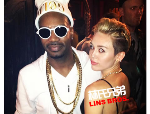 30张照片Miley Cyrus麦莉赛勒斯和说唱明星们一起：Lil Wayne, Snoop, T.I., 50 Cent, PSY