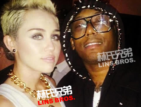 30张照片Miley Cyrus麦莉赛勒斯和说唱明星们一起：Lil Wayne, Snoop, T.I., 50 Cent, PSY