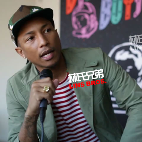 Pharrell和安全的2 Chainz拍摄单曲Feds Watching MV (5张照片)