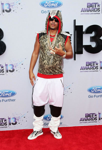 Wiz Khalifa, Amber Rose, 2 Chainz等出席2013 BET Awards红地毯 (Pt.2/15张照片)