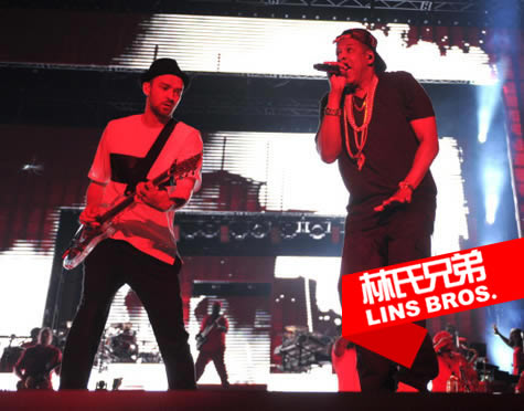 两位传奇Jay Z和Justin Timberlake在多伦多启动演唱会 (2部视频)