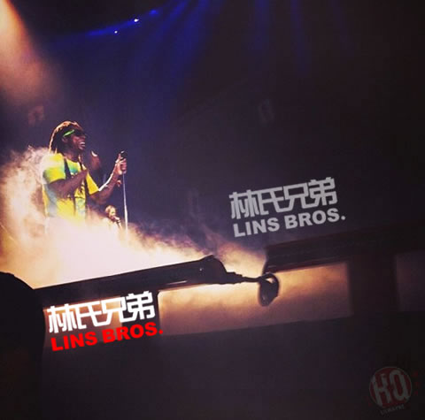 Lil Wayne和好兄弟T.I.在Tip家乡亚特兰大举行America’s Most Wanted演唱会 (12张照片)