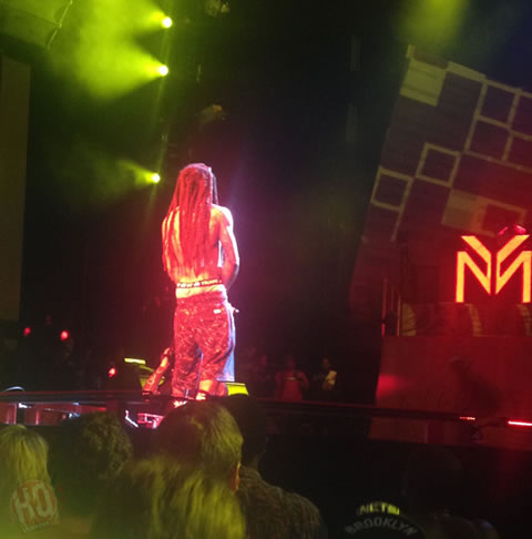 Lil Wayne与好兄弟T.I.在夏洛特举行America’s Most Wanted演唱会 (10张照片)