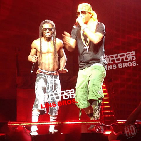 Lil Wayne和T.I.在佛罗里达州坦帕湾举行America’s Most Wanted巡回演唱会 (18张照片)